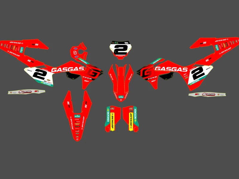 kit déco gasgas ec (2024 2025) factory
