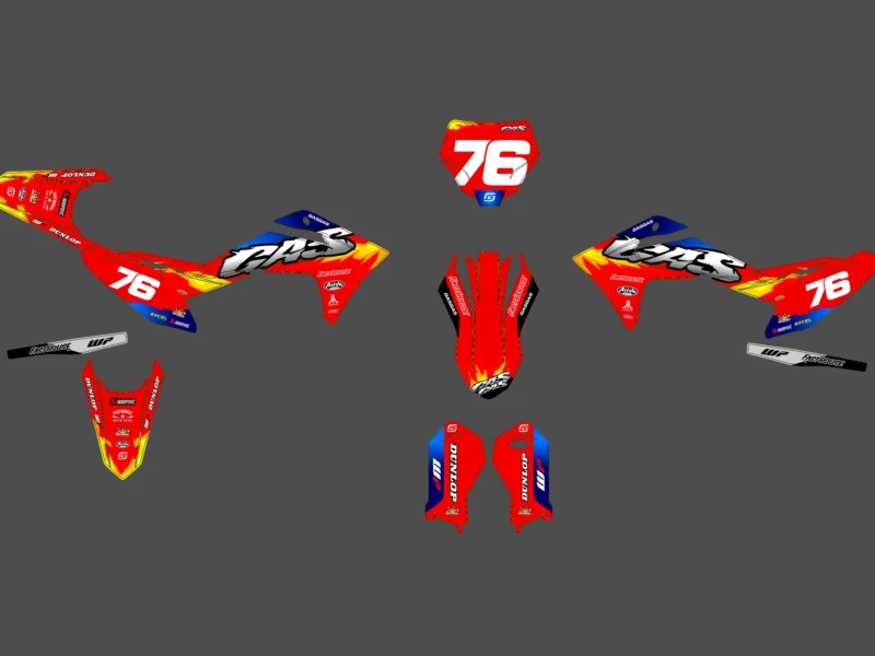 kit déco gasgas 65 mc (2024 2025) factory