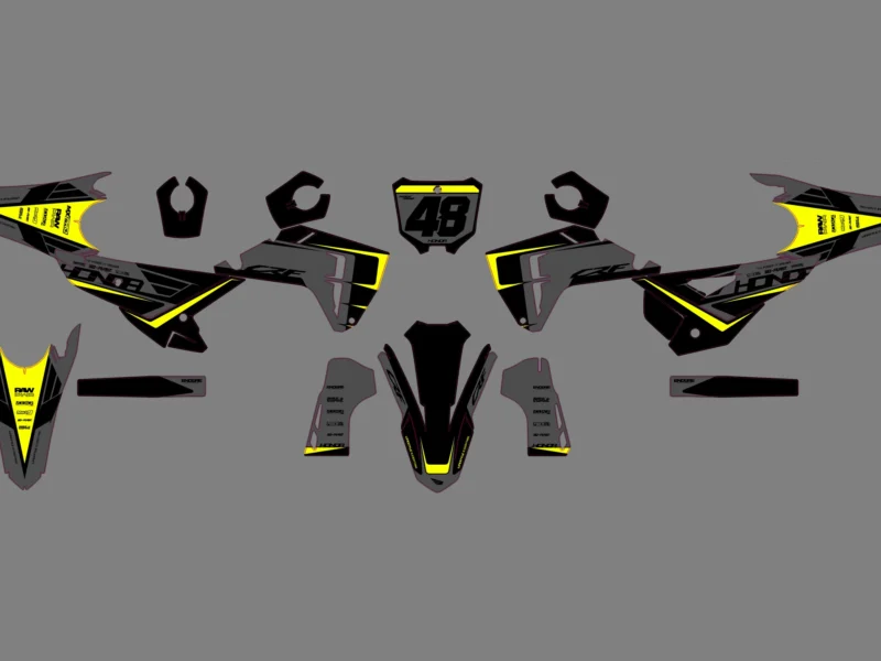 kit déco honda 450 crf (2025) – race
