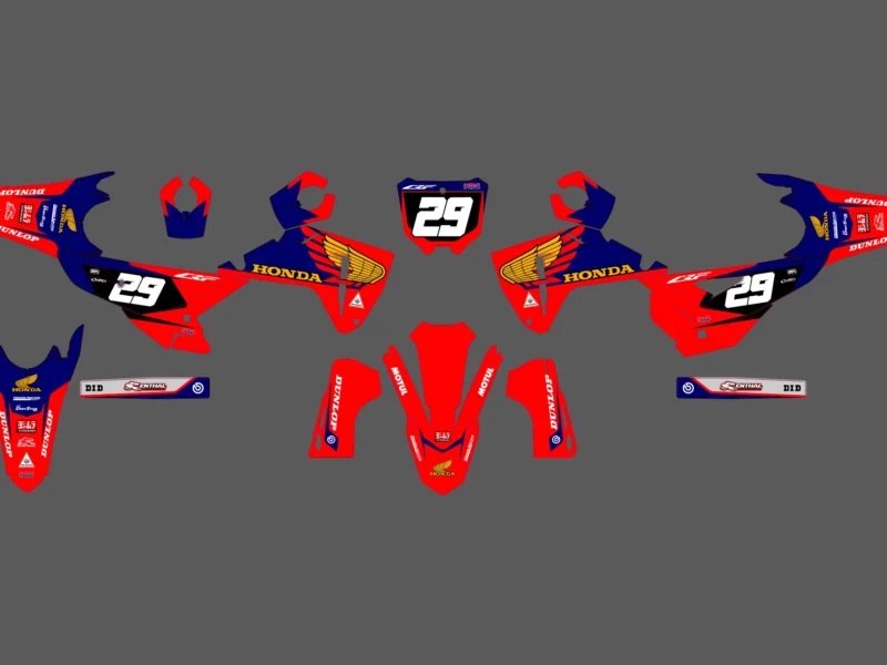 kit déco honda 450 crf (2025) – replica #2