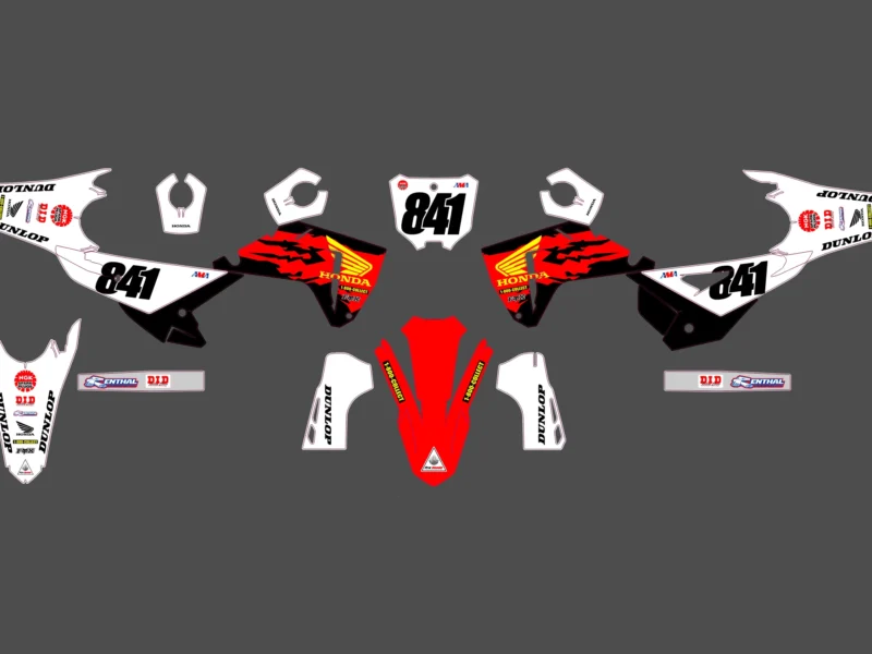 kit déco honda 450 crf (2025) – replica