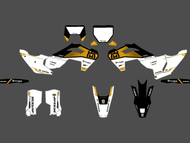 kit déco husqvarna tc / fc (2023 2024) craft sable