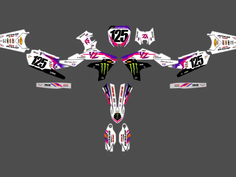 kit déco yamaha 250 yzf (2019 2023) anniversaire